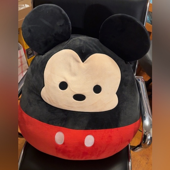 Original Squishmallow Disney XL Mickey Mouse Plush Pillow ID#Q042 Batch 2808 - Picture 5 of 9
